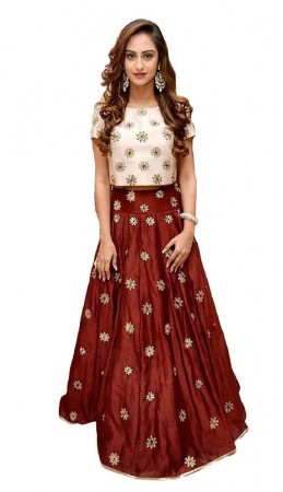 Lehenga Choli Semistiched