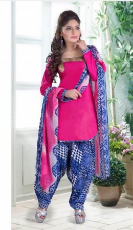 Suit Unstitched Stright patiyala