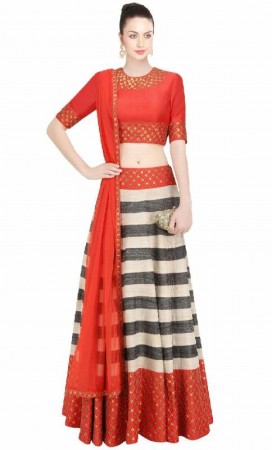 Lehenga Choli Semistiched