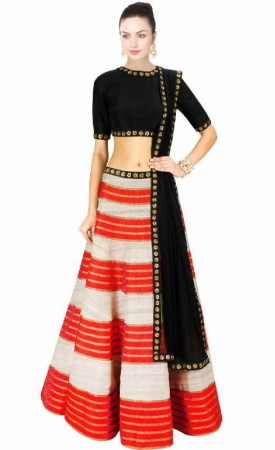 Lehenga Choli Semistiched
