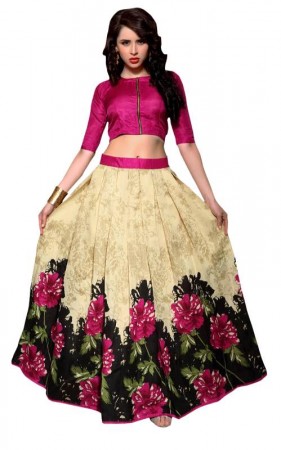 Lehenga Choli Semistiched