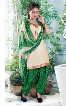 Suit Unstitched Stright patiyala