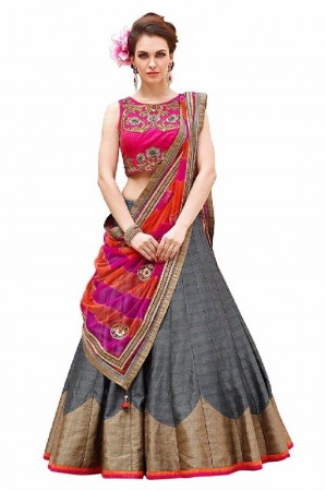 Lehenga Choli Semistiched