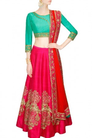Lehenga Choli Semistiched