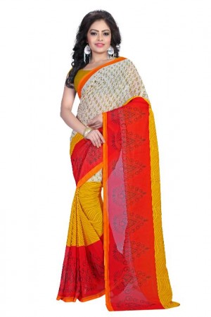 Printed Saree