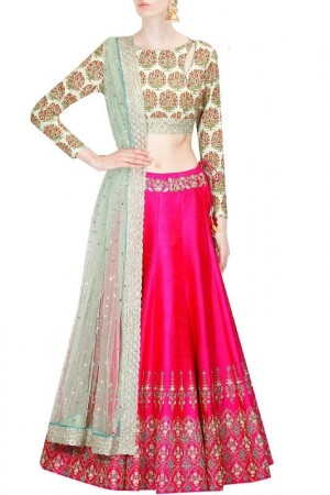 Lehenga Choli Semistiched
