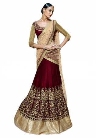Lehenga Choli Semistiched
