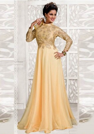 Gown Semistiched Free Size