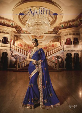 Wedding heavy saree