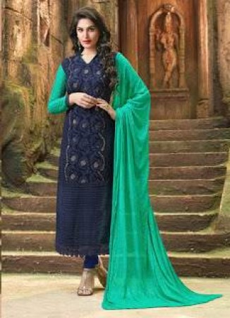 Stylist Designer Straight Cut Salwar Suits