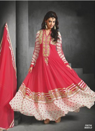 New Designer and Party wear Pink Salwar Suit