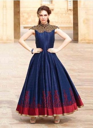 Gown Indo Westarn Stitched Size 40-42
