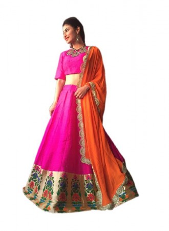 Lehenga Choli Semistiched
