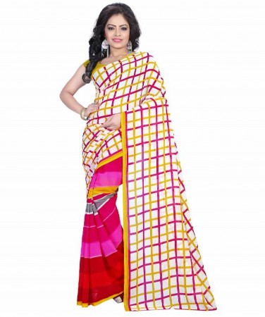 Printed Saree