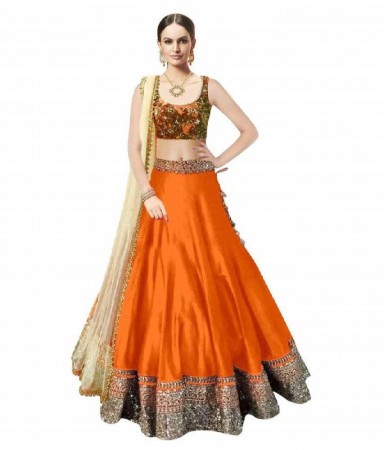 Lehenga Choli Semistiched