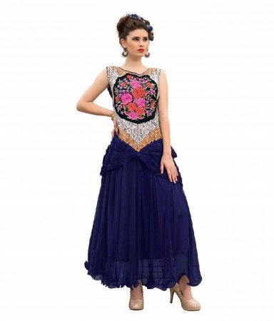 Gown Semistiched Free Size