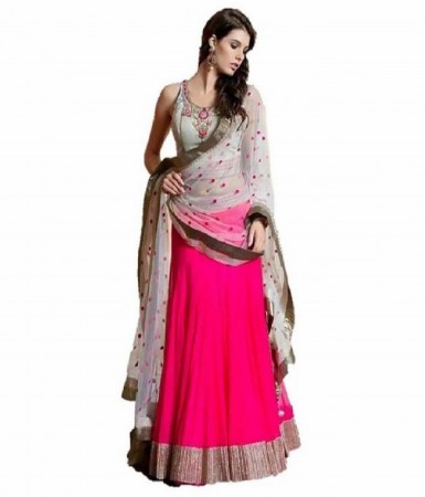 Lehenga Choli Semistiched