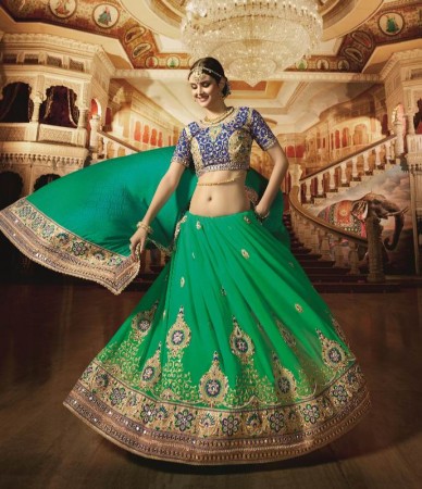 Wedding heavy saree