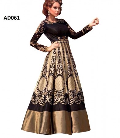 exclusive black and white coloured tapeta Silk Digital Printed kurti