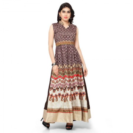 Gown Semistiched Free Size