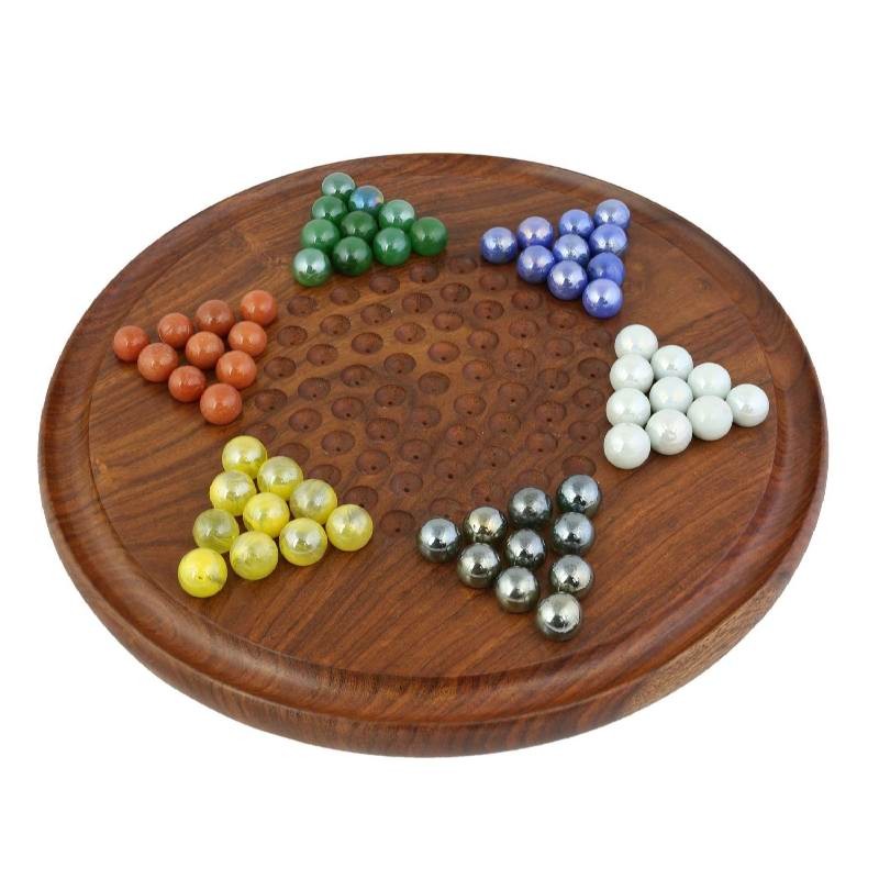 chinese board game with marbles