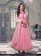 FABFIRKI Beautiful Pink Designer Anarkali Suit(TOP Stitched) 